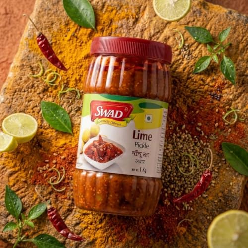Image of SWAD Distinctly Different and Delicious Lime Pickle /Nimbu Achar - 1 kg