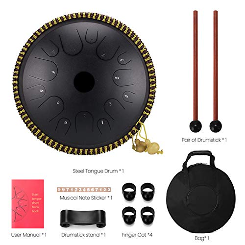 Steel Tongue Drum 14 pulgadas 14 notas C miniatura 5