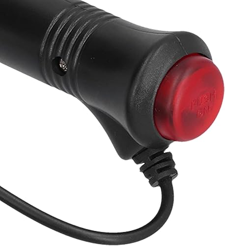 Miniatura 6 de Cable de enchufe de alimentación para encendedor de cigarrillos, adaptador de cable de automóvil con botón Swtich de tres metros, adaptador de
