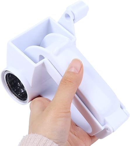 Miniatura 5 de Molinillo de queso con tambor de acero inoxidable Rebanadora de mantequilla de chocolate vegetal Cortadora rotativa Herramientas de cocina de