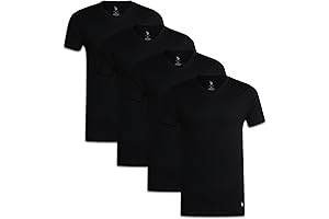 U.S. Polo Assn. Men’ Black Polo Tees: The Epitome of Comfort and Style