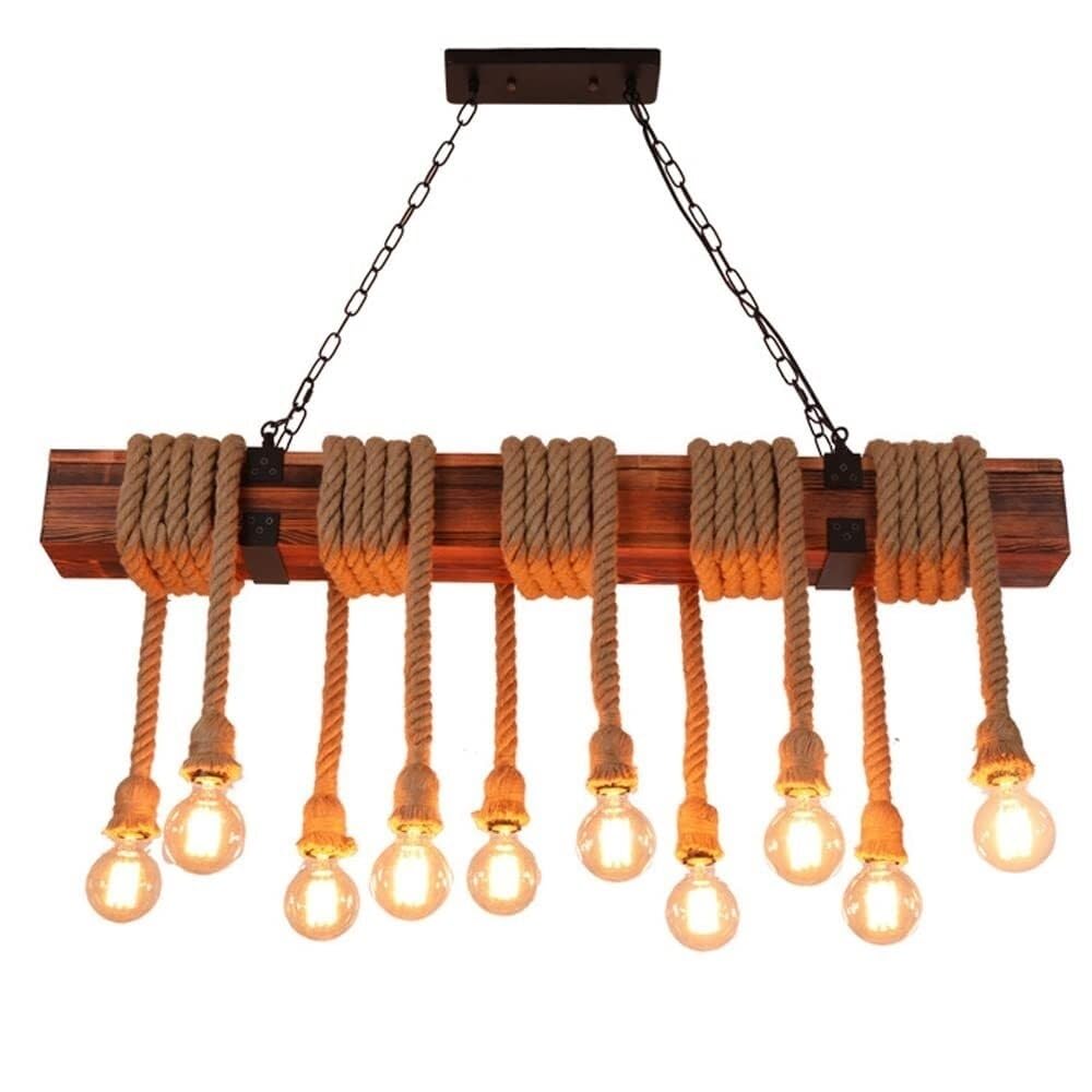 Suspension bois style industriel pour illuminer et moderniser votre cuisine