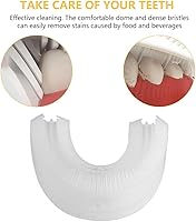 Vista 5 de 2 unids U en forma de cepillo de dientes cabeza de cepillo de dientes eléctrico automático cabeza de repuesto para accesorios
