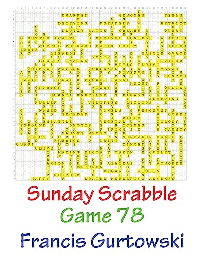 Sunday Scrabble Game 78