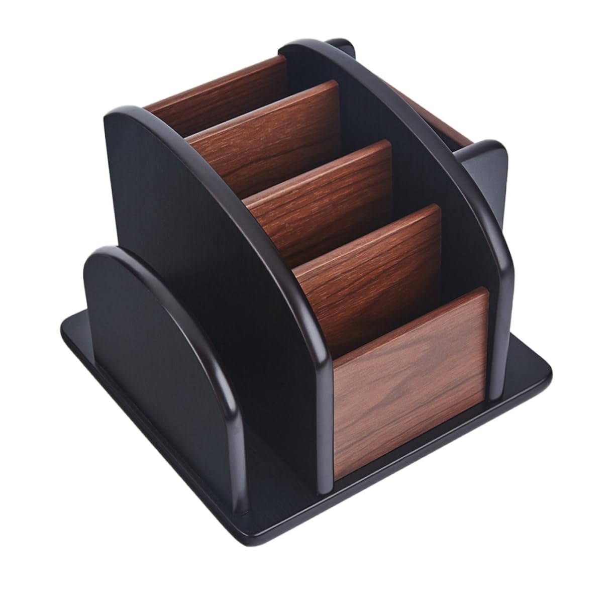 Porte-stylo bois et organisateur de bureau léger pour le travail à la maison