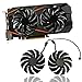 Dotodo Ventilador de refrigeración para tarjetas gráficas Gigabyte GTX 960, GTX 1050, GTX 1060, GTX 1070, GTX 1070, GTX 470, 570, 580 (Fan-AB)