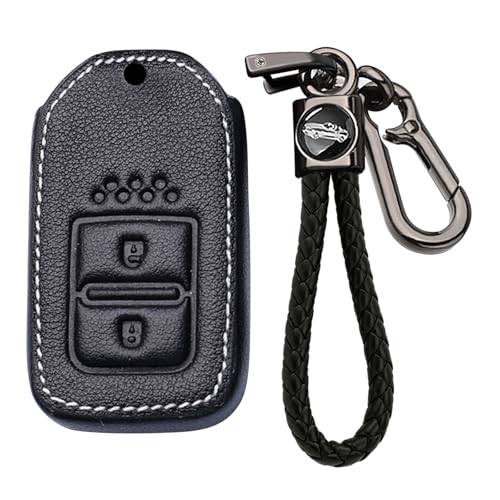 Étui clé cuir pour Honda Accord Civic - Protection élégante et finitions soignées