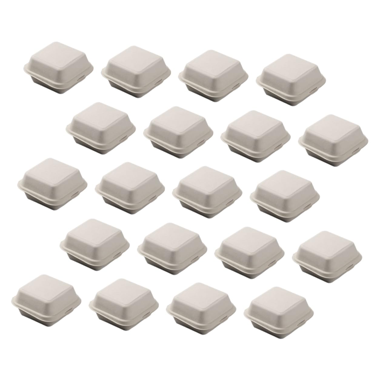 Unomor Picnic Delight: 20 Pack Disposable Snack Boxes for Takeout Bento Snacks Excellent Craftsmanship