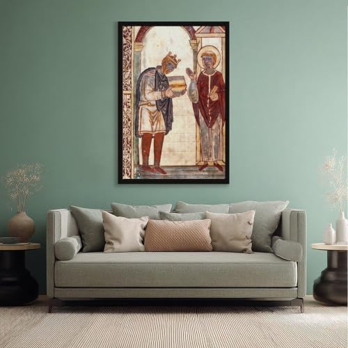 Impression sur toile Roi Athelstan décoration murale cadre 30x45