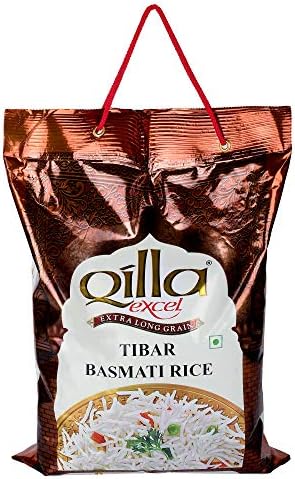 Qilla Excel Tibar Basmati Rice 5 Kg