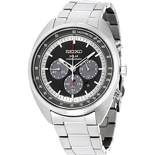Preisvergleich Produktbild Seiko Herren Chronograph Solar Uhr mit Edelstahl Armband SSC621P1