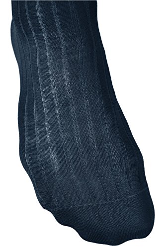 VITSOCKS Elegante 100% Katoen Dunne Ademende Kniekousen Heren (2 PAAR) Luxe Lange Sokken - Afbeelding 5