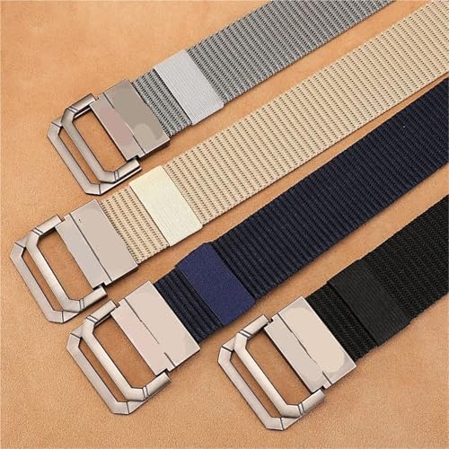 Men Belt Fashion Designer Jeans Military Sports Strap Nylon Webbing Fabric Tactical Army Canvas Casual4