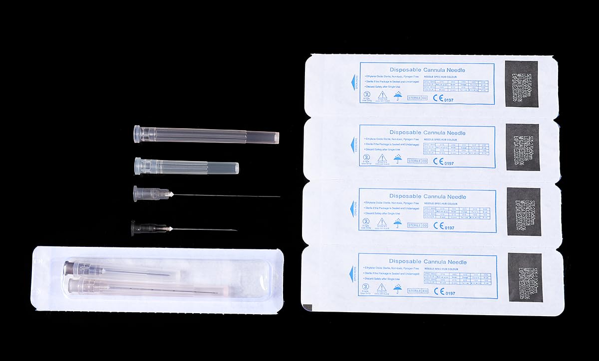 50 confezioni/scatola micro blunt ultra-fine in acciaio inox erogatore accessori industriali forniture da laboratorio (27 G 50 mm)