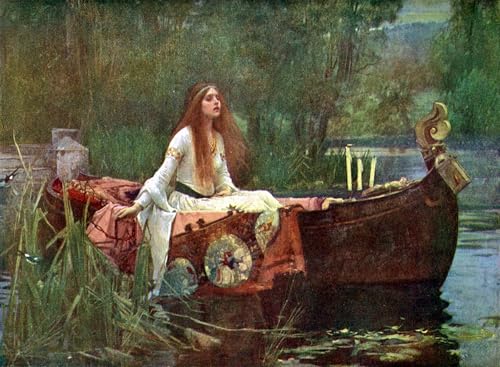 Affiche Lady Clare John William Waterhouse - Toile Décoration Bureau 60x90cm