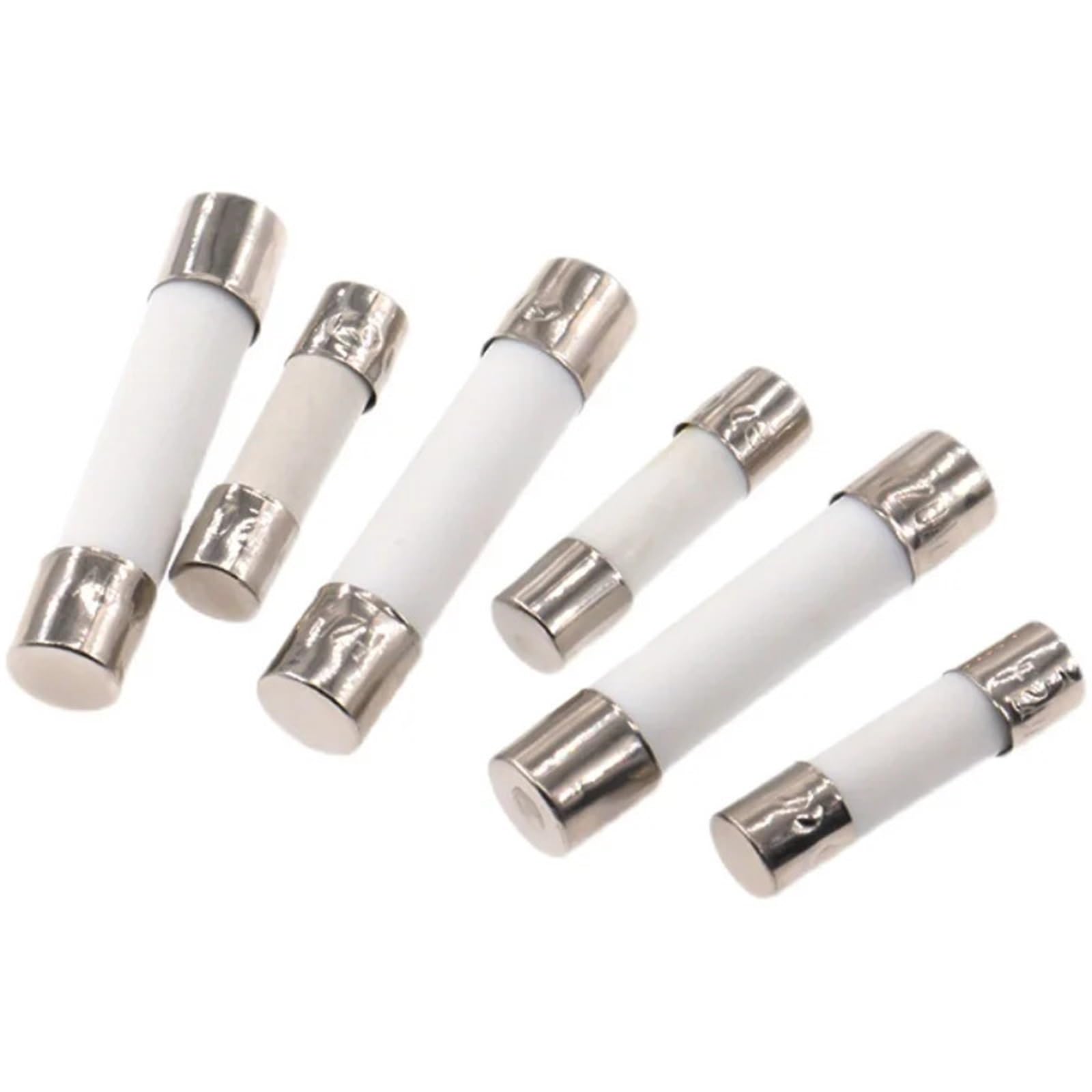 Fusibles céramique 6x30mm à action rapide cartouche de protection électrique 25A 250V