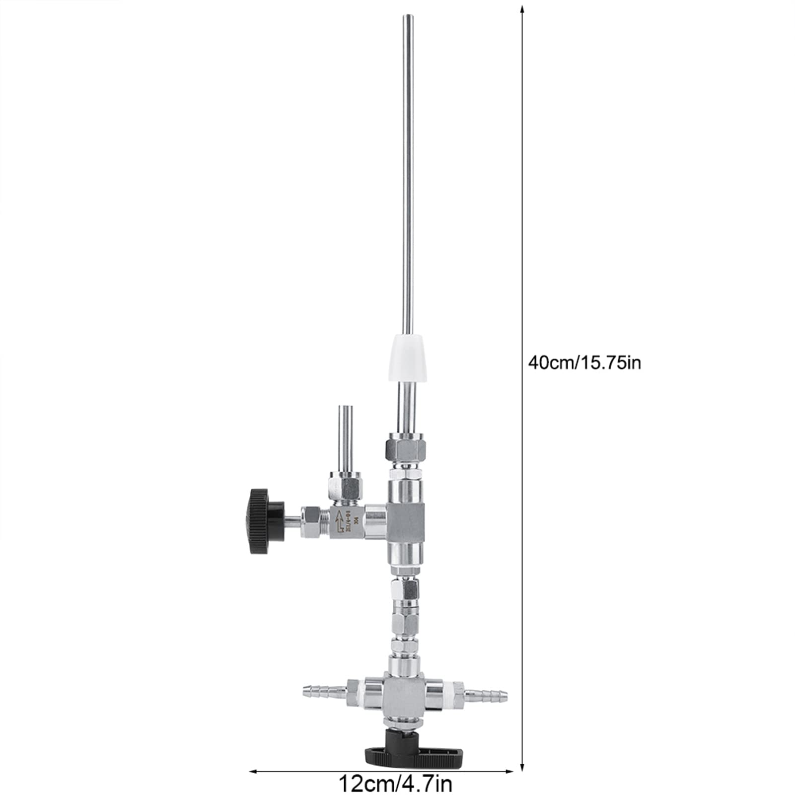 Llenador de Botellas de Cerveza A Contrapresión Material de Acero Inoxidable Con Válvula de Presión de Ajuste Kit de Elaboración de Botellas de Cerveza CO2 Para Amantes de La Elaboración de Cerveza