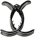 Caravan Hair In Place With This X Large Black Ponytail Holder Hair Claw Closes With A Solid Spring Too