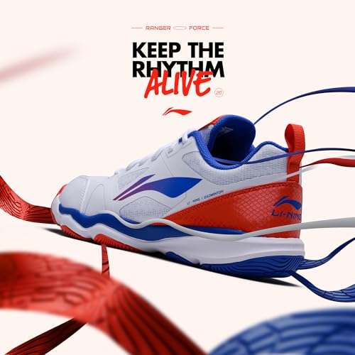 Image of Li-Ning Ranger Force Non Marking Badminton Shoes | All Indoor Sports | Lightweight, Breathable & Durable