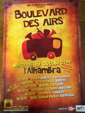 Boulevard Des Airs Poster Grand Format Salon Déco Murale 80X120