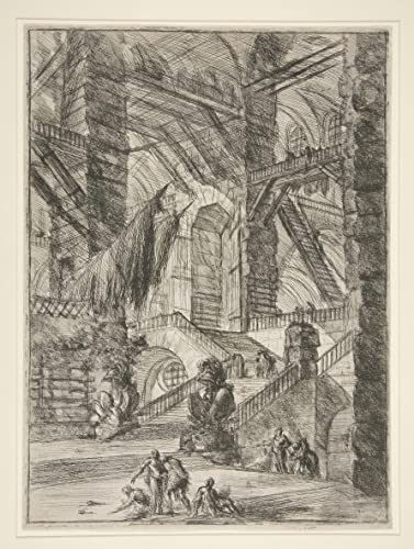 Impression Toile Carceri VIII de Piranesi - Gravure Premium 60x90cm