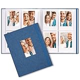 Capacité généreuse: 26 pages (208 photos) à feuillets transparents. Parfait pour partager souvenirs de baptême, fiançailles ou anniversaires en famille.