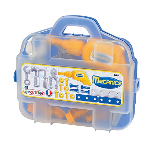 Jouets Ecoiffier - Maletín de Bricolaje, 20 Piezas, de plástico (2403.0)
