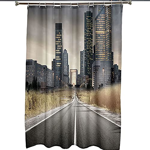 Rideau de douche 180x180 polyester pour éviter les moisissures de salle de bain