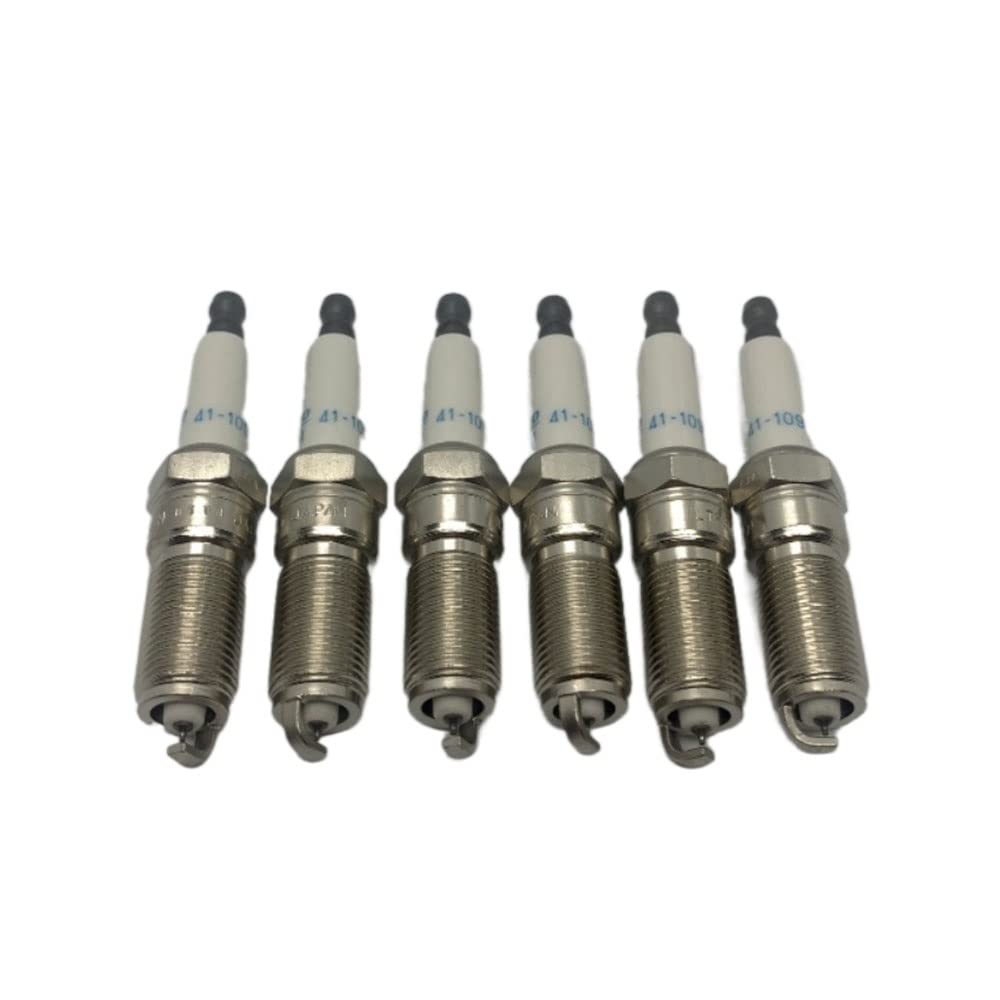 Candele Candela di accensione del Motore a Benzina da 6 Pezzi Adatta for 3.0L 3.6L 41-109 12622561 12681660 Ricambi Auto