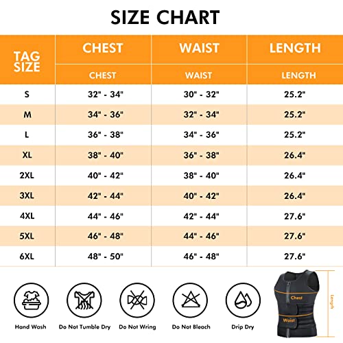 A+ Choice Sauna Vest Waist Trainer For Men - Mens Sauna Suit Double Sweat Belt Body Shaper For Belly Fat Slimming Gym Workout Faja Para Hombre Size Small #TOP3