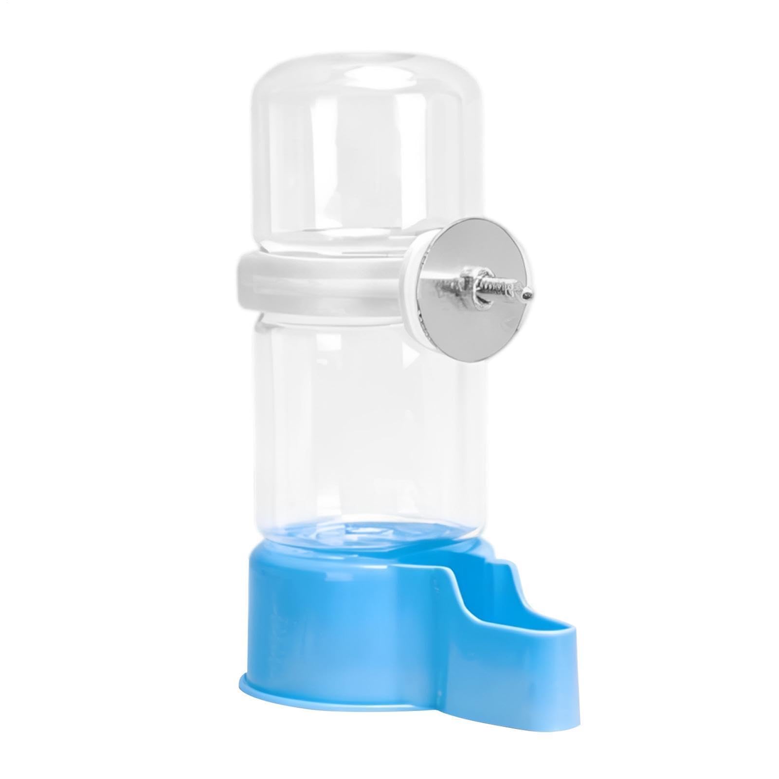Fontanella per gatti, Mangiatoia for abbeveratoio for uccelli da interno 5, x 13,4 cm for pappagalli pappagallini canarini fringuelli piccioncini(Blue)