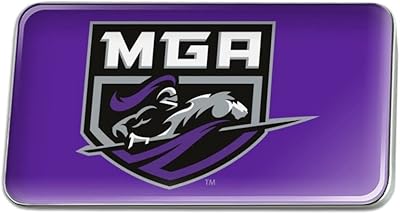 Middle Georgia State University Primary Logo Metal Rectangle Lapel Hat Pin Tie Tack Pinback