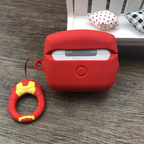 Image of YODI Case Cover for Airpods Pro|Pro 2|Airpods Pro 3|Airpods 4 Pouch, Silicone Cases with Cleaner Kit 360 Drop Protection,Shock-Resistant (IRAEN Man, Airpods 4)