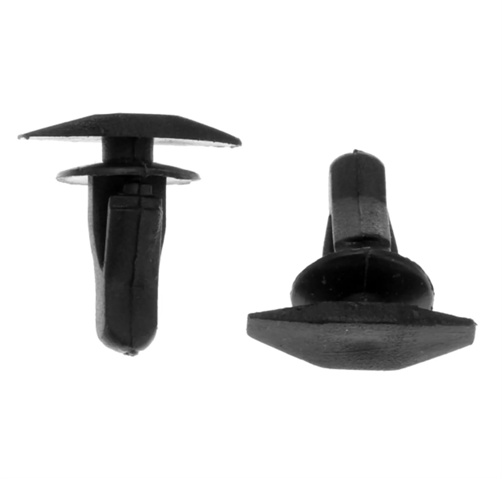 YTQMoreBNZ 50pcs Plastic Fasteners Car Door Window Sealing Interior Fixed Clamps Strip Auto Accessories Universal Type For Fender Bumper
