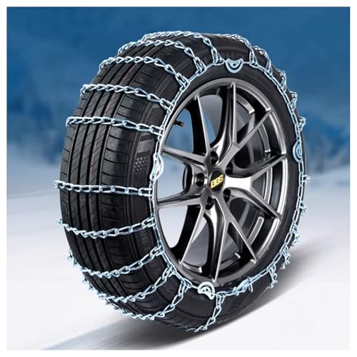 Cadenas de tracción para neumáticos ideales en conducción de emergencia invernal
