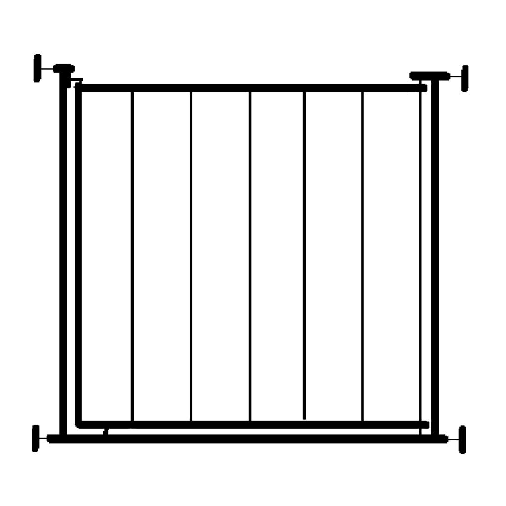 Buy Guardrail Safe Baby Gate with 4 Pressured Adjustment Bolts for