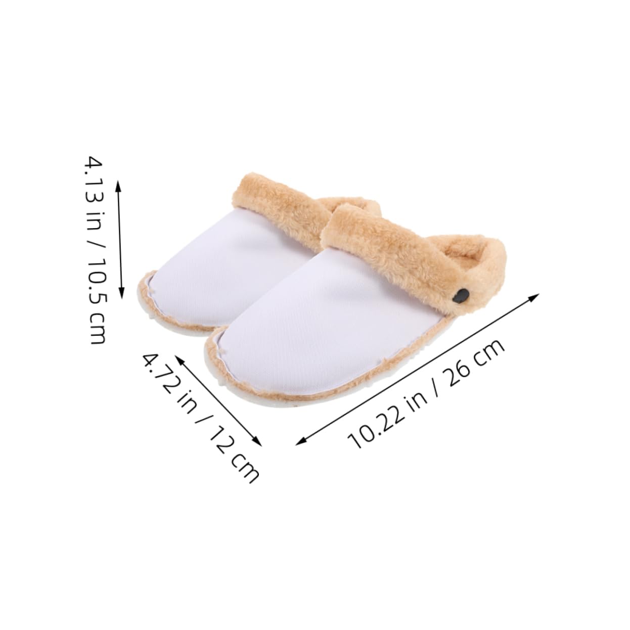 4pares Insertos De Invierno Cálidos y Esponjosos Para Calzado Plantillas Desmontables y Reemplazables Para Zapatos Forros De Peluche Para y Invierno