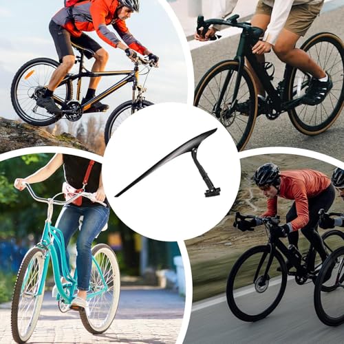 Guardabarros trasero ajustable para bicicleta de montaña con protección antilodo 5