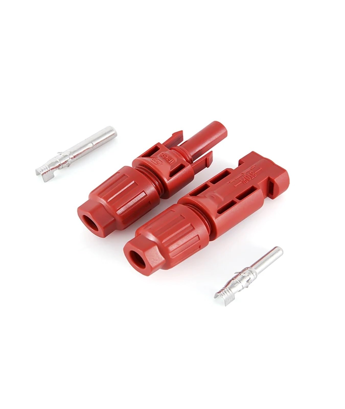 40 Stück IP68 Solar-PV-Steckverbinder, 1000 V 30 A, 2,5–6 mm² Kabel(100pcs)