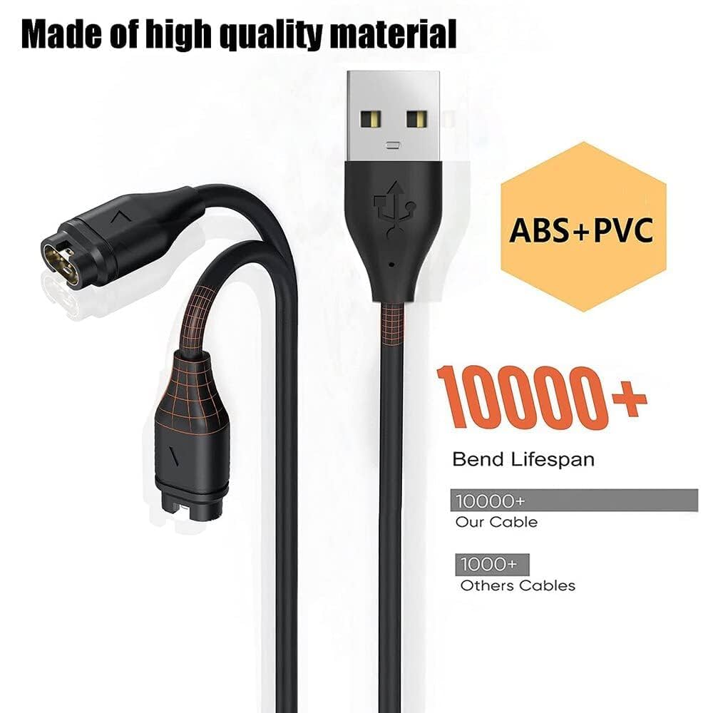 GARMIN デジタルウォッチ ブラック 充電ケーブル付き GARMIN デジタルウォッチ ブラック 充電ケーブル付き GARMIN