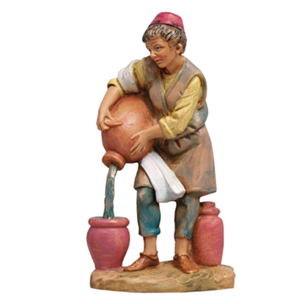 Presepe cm 12 fontanini tipo legno | vendita online Semprini Arredi Sacri