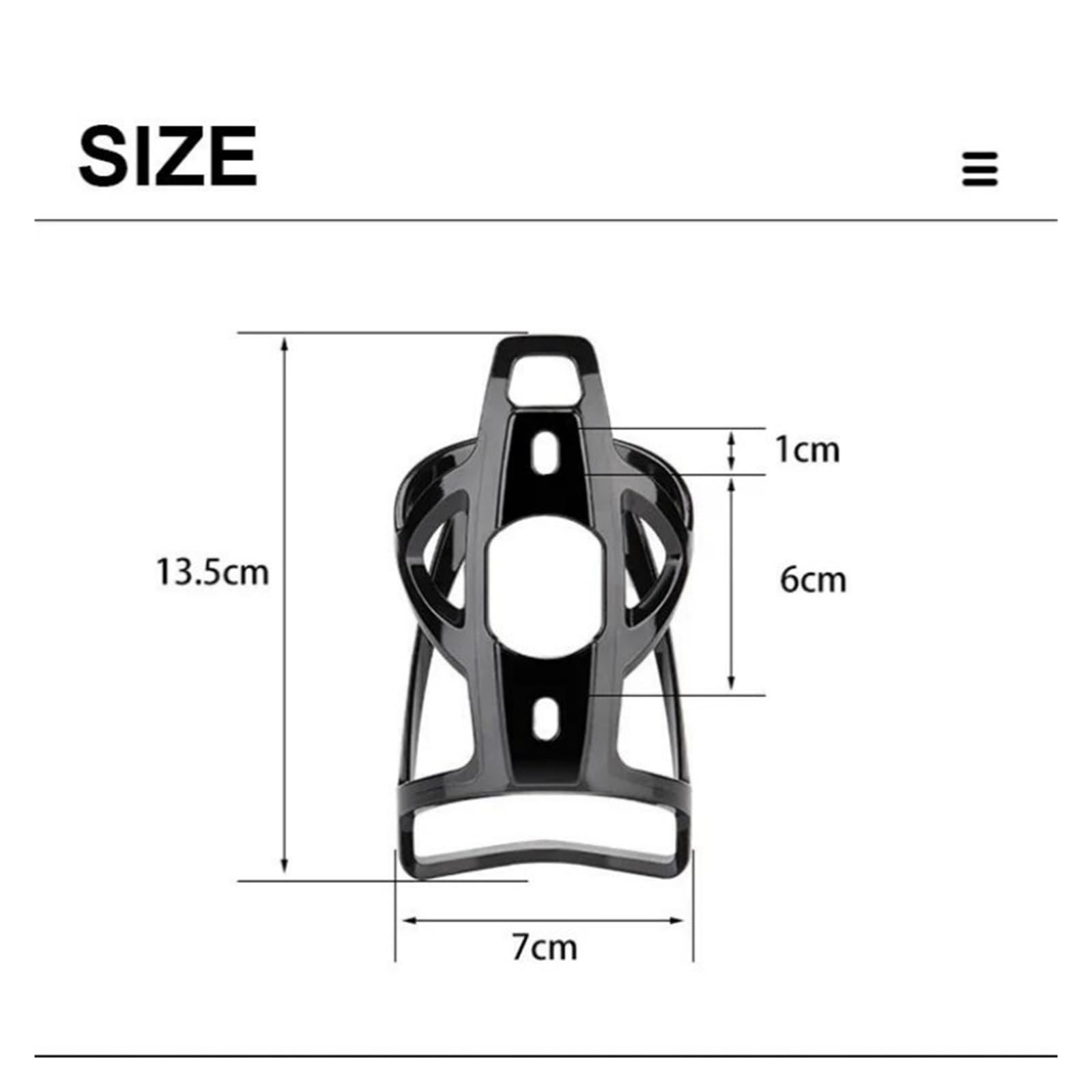 Portabotellas Ligeros y Coloridos for Bicicletas de montaña, 2 uds