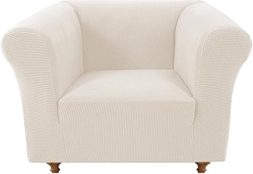 Miniatura 8 de 1 funda elástica Chesterfield para sofá de 3 cojines, para sala de estar, funda de sofá ajustable para mascotas y perros, protector de muebles