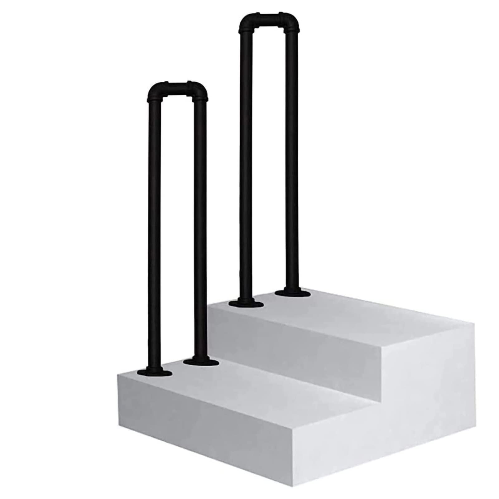 Main courante d'escalier en U MObyat rampe de soutien pour intérieur et extérieur