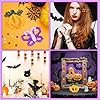 XIANNVXI Halloween Pony Beads 500Pcs 9mm Black Orange Purple Pony Beads for Bracelets Hair Braids Crafts Friendship Necklace #4