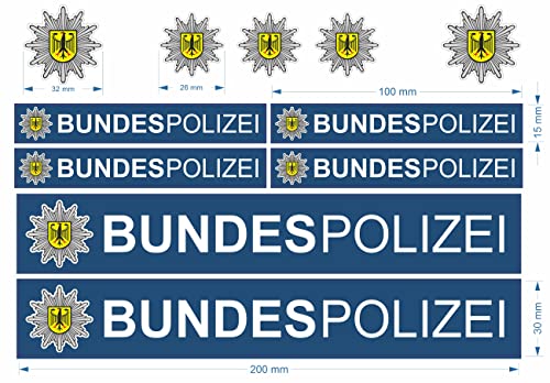 Polizei Aufkleber Auto