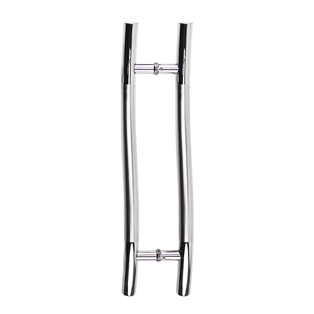 Poignée push-pull en acier inoxydable robuste type S pour porte coulissante
