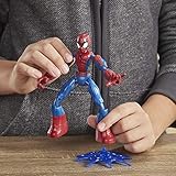 Imagina unirte a la lucha con esta figura de spider-man, con diseño clásico inspirado en el universo marvel