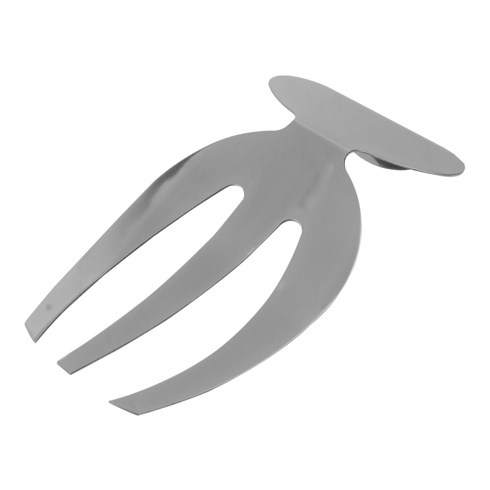 Cabilock 1Pc Stainless Steel Salad Claw Kitchen Tool for Serving Fruits and Vegetables Salad Server Hands for Home and Restaurant Use Silver