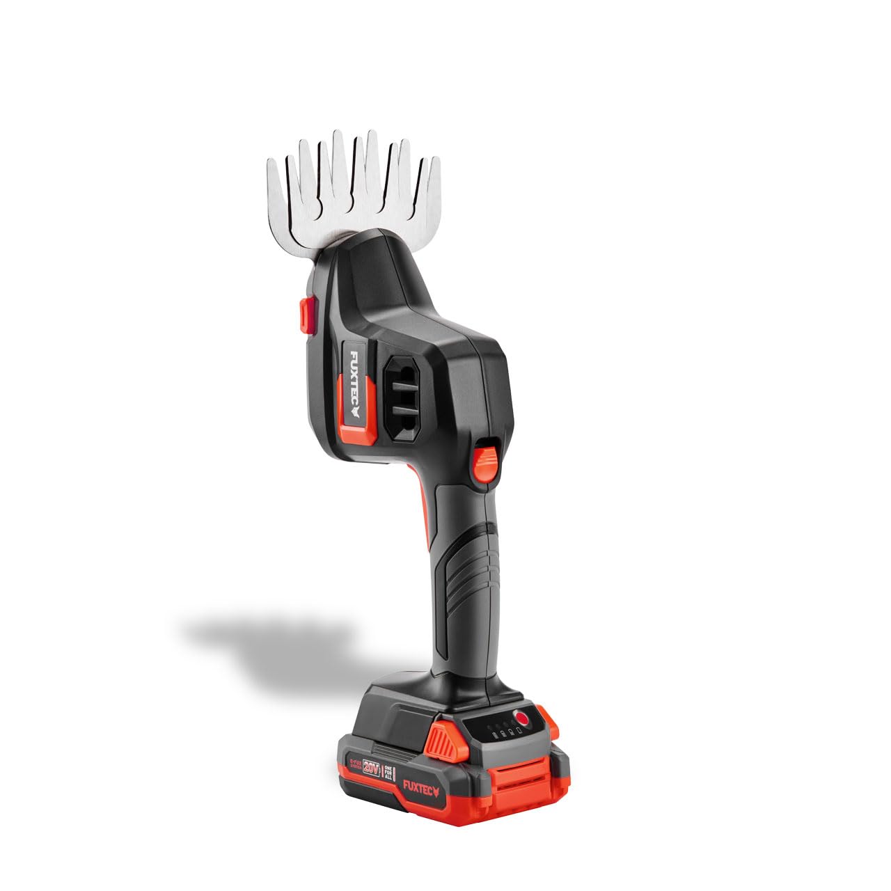 Set Mini motosega potatore a Batteria FUXTEC 20V E1HAS20SET – Peso 1,44Kg, Lunghezza Lama 15cm, Diametro di Taglio 10cm e Velocità della Catena di 4,6m/s